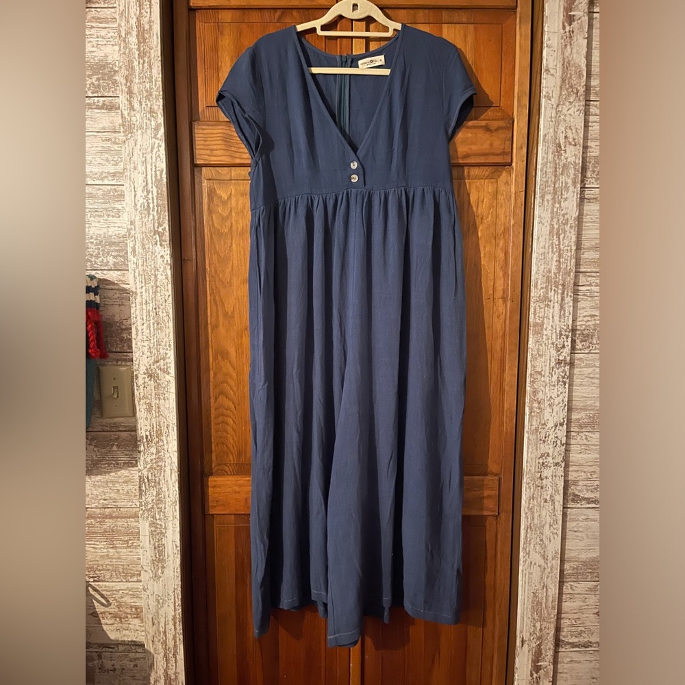 Elegant Blue Jumpsuit